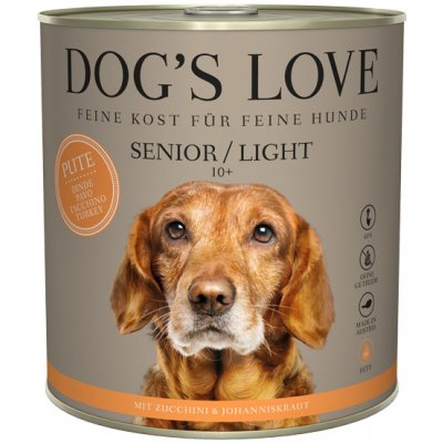 Dog's Love Senior/Light Classic Krocan 0,8 kg – Hledejceny.cz