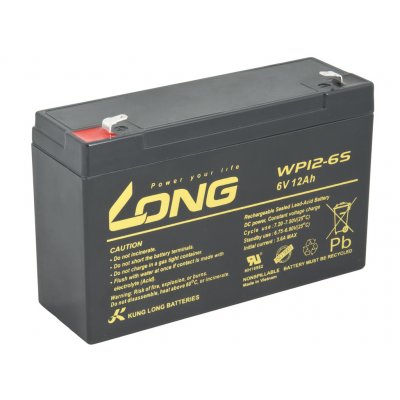 Long AVACOM 6V 12Ah F1 PBLO-6V012-F1A – Zboží Živě