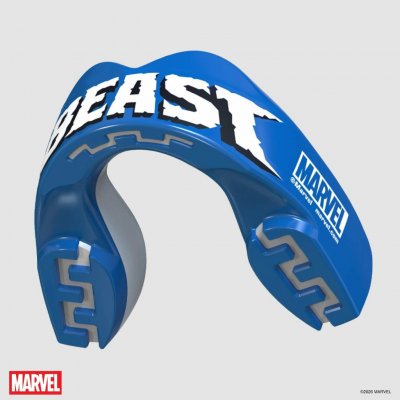 SAFEJAWZ chrániče zubů Marvel X-Men Beast, modrá SJBeast Sr – Zboží Mobilmania