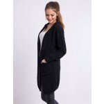 Dlouhý pletený svetr-kardigan MERYL černý – Zbozi.Blesk.cz