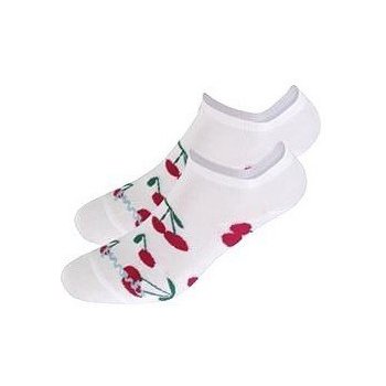 Wola W41.01P ponožky s vzorem bílá