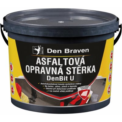 Den Braven Asfaltová opravná stěrka DenBit U 10 kg – Sleviste.cz