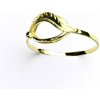 Prsteny Čištín žluté zlato prstýnek ze zlata T 814