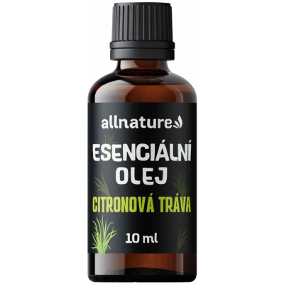 Allnature Esenciální olej Citronová tráva 10 ml – Sleviste.cz