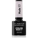Claresa SoakOff UV/LED Color Nude gelový lak na nehty odstín 101 5 g – Hledejceny.cz