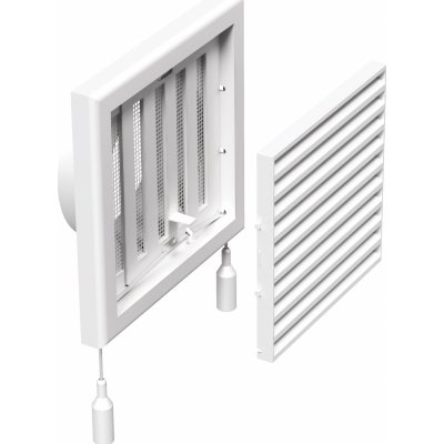 VENTS MV 120 VRs 187 x 187 mm s regulací a nástavcem – Sleviste.cz