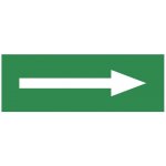 Samolepka nouzový východ - šipka universální 240x80 mm – Zboží Dáma