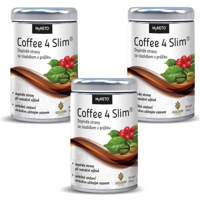 Keto káva Coffee4Slim s extraktem ze zelené kávy 360 g