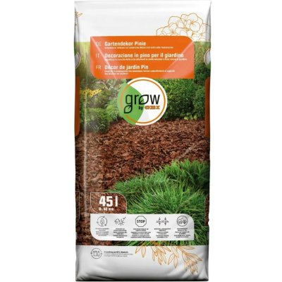 GROW by OBI Dekorativní mulčovací kůra piniová 45 l – Zbozi.Blesk.cz