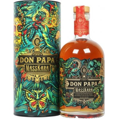 Don Papa Masskara France Limited 40% 0,7 l (holá láhev)