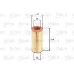 Vzduchový filtr VALEO 585626 – Hledejceny.cz