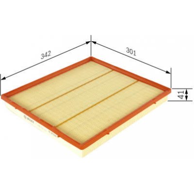 Vzduchový filtr BOSCH F 026 400 373 – Hledejceny.cz