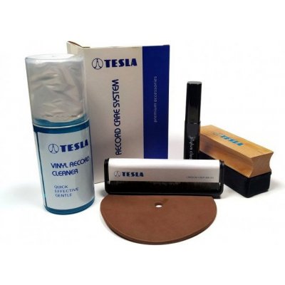TESLA Vinyl Record Care Set 6v1: Akční sada pro údržbu a čištění vinylových desek – Zboží Živě