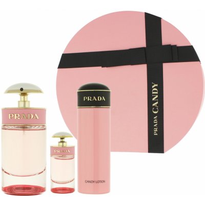 Prada Candy Florale EDT 50 ml + EDT 7 ml + tělové mléko 75 ml dárková sada – Zbozi.Blesk.cz