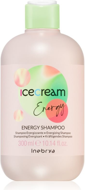 Inebrya Ice Cream Energy šampon proti vypadávání vlasů Shampoo That Helps Prevent Hair Loss 300 ml