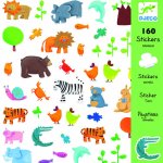 Djeco Samolepky Zoo – Zboží Mobilmania