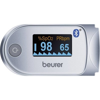 Beurer PO 60 Bluetooth® Pulsoximeter měřič obsahu kyslíku v krvi – Zboží Mobilmania
