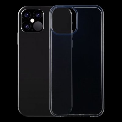 Pouzdro AppleKing ultra tenké z měkkého plastu iPhone 12 / 12 Pro - čiré – Zboží Mobilmania