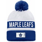 Fanatics Zimní čepice Toronto Maple Leafs Authentic Pro Game & Train Cuffed Pom Knit Blue Cobalt-White – Hledejceny.cz