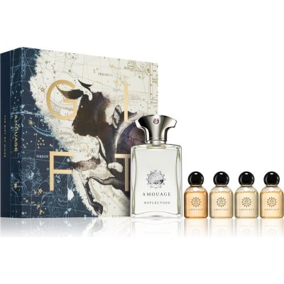 Amouage Interlude Man Spring sprchový gel 4 x 25 ml + Amouage Interlude Man Spring EDP 100 ml dárková sada