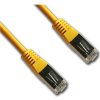 síťový kabel Datacom 15805 CAT5E, FTP, 0,5m, žlutý