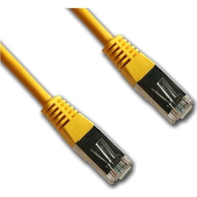 Datacom 15805 CAT5E, FTP, 0,5m, žlutý – Sleviste.cz