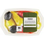 Tesco Marinované zelené a červené papričky plněné krémovým sýrem v řepkovém oleji 150 g – Zboží Dáma
