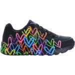 Skechers Uno Lite X JGoldCrown Lace Up black/multi – Zboží Dáma