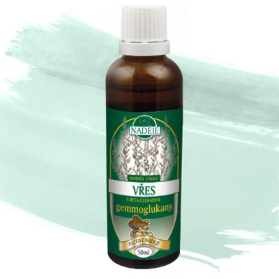 Naděje Vřes s betaglukanem 50 ml tinktura – Hledejceny.cz