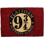 CurePink Harry Potter Nástupiště 9 a 3/4 60 x 40 cm červená [FGE0006] – Zboží Dáma