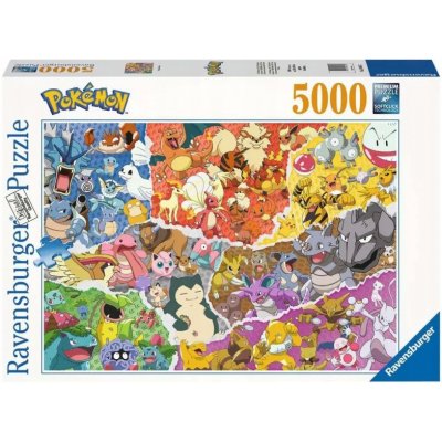 RAVENSBURGER Pokémon Cool 5000 dílků – Zboží Mobilmania