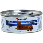 Ontario Cat Chicken Pieces Salmon 95 g – Zboží Mobilmania