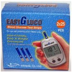 Integros PROUŽKY EASY GLUCO 50 ks – Zboží Dáma