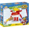 Stavebnice Cobi COBI 25139 Super Wings Mission Teams Světoběžník Jett červené letadlo