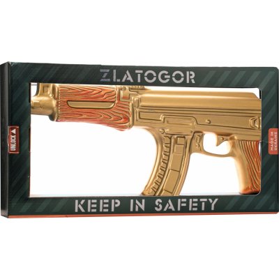 Zlatogor AK-47 Gold Vodka 40% 0,7 l (kazeta)
