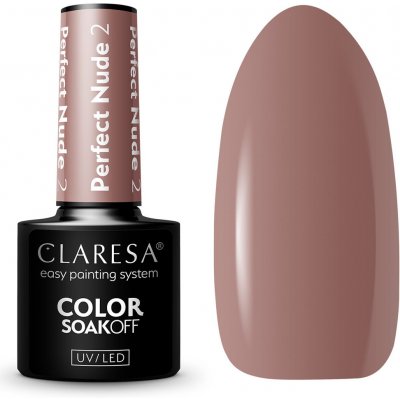 Claresa gél lak PERFECT NUDE 2 5 g – Sleviste.cz