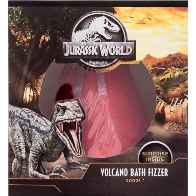 Universal Jurassic World Volcano Bath Fizzer bomba do koupele 200 g – Zbozi.Blesk.cz