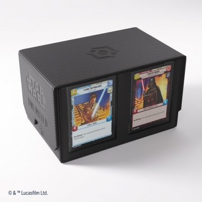 Gamegenic Star Wars Unlimited Double Deck Pod Black – Zboží Mobilmania
