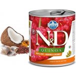 N&D Quinoa Dog Adult Skin & Coat Herring & Coconut 285 g – Hledejceny.cz