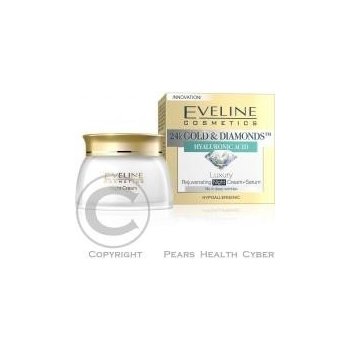 Eveline Cosmetics 24k Gold & Diamonds noční krém 50 ml