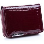 Jennifer Jones Malá kožená peněženka vínová 5262-2 – Zboží Mobilmania