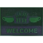 CurePink Gumová Friends Central Perk (60 x 40 cm) zelená [GP85482] – Zboží Dáma