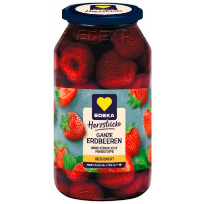 Edeka premium jahody, čerstvě sklizené 680 g – Zboží Dáma