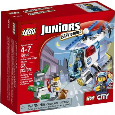 LEGO® Juniors 10720 Pronásledování s policejní helikoptérou – Zboží Mobilmania