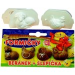 REPROPLAST Formičky na cukroví beránek+slepička, 4x4cm – Zboží Dáma