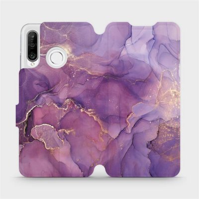 Mobiwear - Huawei P30 Lite - VP20S Fialový mramor – Zboží Živě