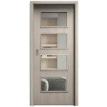 Sapeli Swing Komfort M49 posuvné borovice bílá 60 x 197 cm Čiré sklo – Hledejceny.cz