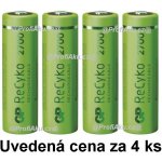 GP Recyko+ AA 2700 mAh 4ks 1032214130 – Sleviste.cz