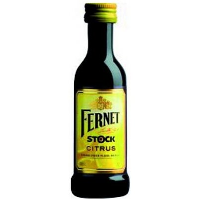 Fernet Stock Citrus 27% 0,05 l (holá láhev)