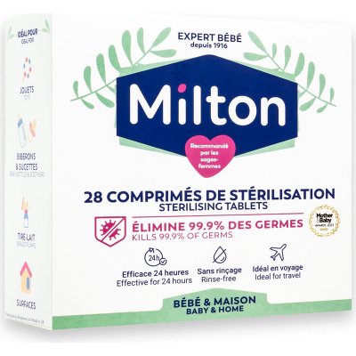 Sterilizační tablety MILTON (28 ks) – Zboží Dáma